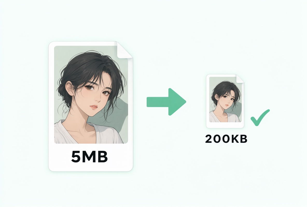 照片壓縮到指定 KB